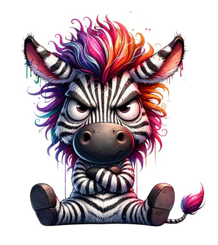 Motiv " Zebert das Zebra " ArtNr.: TBS